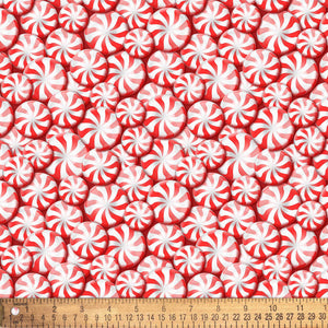 Sweet Peppermint Cotton - 1 Yard Precut