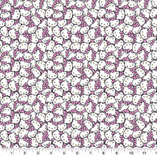 Load image into Gallery viewer, Hello Kitty Packed Pink Bow Cotton Fabric
