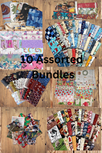 Load image into Gallery viewer, 10 Fat Quarters - Assorted Fat Quarter Bundles Cotton (10 Bundles)
