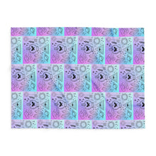 Load image into Gallery viewer, Cosmic Dream Fleece Blanket - Celestial Patterns for Comfort and Style
