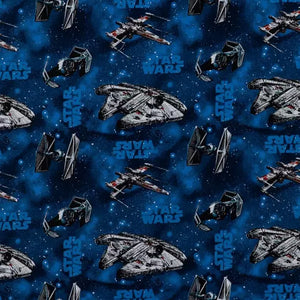 Star Wars Ships Cotton Calico Fabric