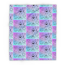 Load image into Gallery viewer, Cosmic Dream Fleece Blanket - Celestial Patterns for Comfort and Style

