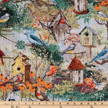 Load image into Gallery viewer, Modest Dwellings Bird Cotton Calico Fabric
