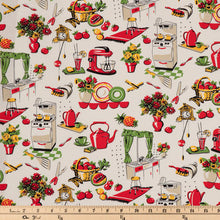 Load image into Gallery viewer, Fifties Kitchen Calico Cotton Fabric
