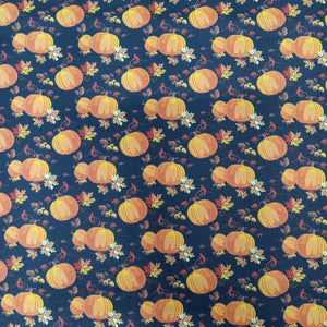 Pumpkins Cotton Fabric