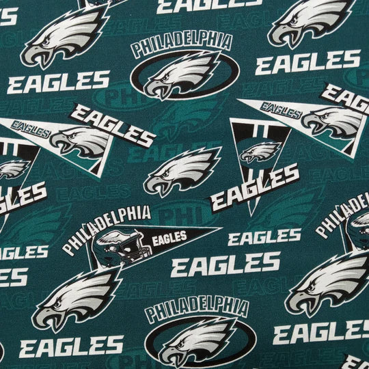 Handmade Placemat Or Table Runner Eagles Flag