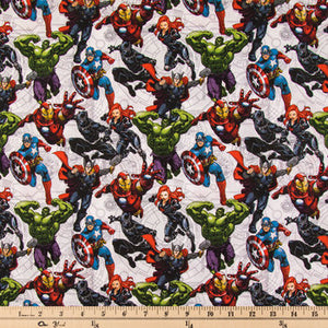 Avengers Unite Cotton Calico Fabric