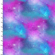 Load image into Gallery viewer, Handmade Placemat Or Table Runner Starlight Star Cosmic Sky Glitter
