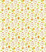 Load image into Gallery viewer, Handmade Placemat Or Table Runner Farm Baby Chickens on Yellow Nursery
