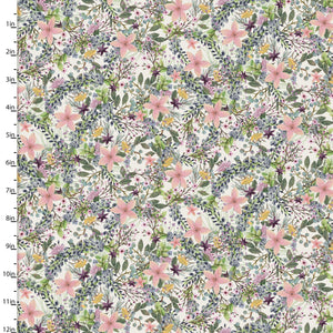 Touch of Spring Floral Cotton Fabric