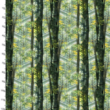 Load image into Gallery viewer, Handmade Placemat Or Table Runner Nature Walk Sunlight in the Forest
