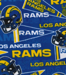 Rams Retro Fleece Fabric