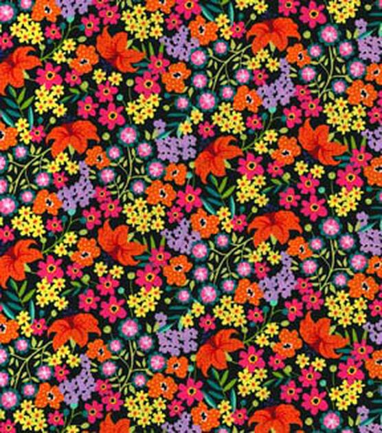 Enchanted Garden Foral Cotton Fabric