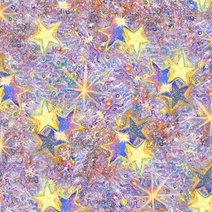 Astral Voyage Twinkle Cotton Fabric