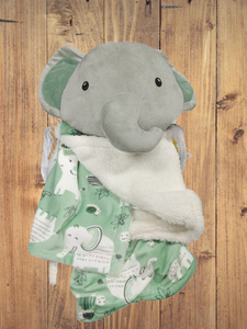 Little Chickadee's Plush Character Blanket