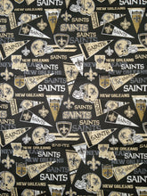 Load image into Gallery viewer, Handmade Placemat Or Table Runner Saints Flag
