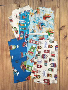 Assorted Thomas and Friends Fabric - 1 lb Scrap Bundle