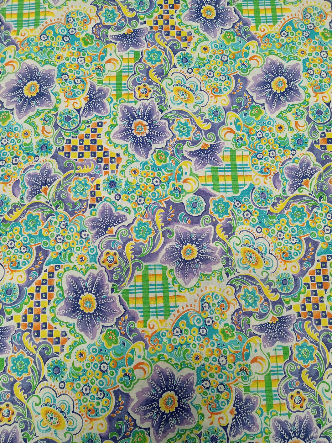 Floral Patterns Cotton Fabric