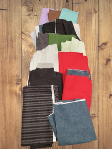 Assorted Flannel Fabric - 3 lb Scrap Bundle