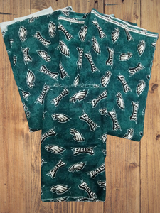 Eagles Flannel Fabric - 1/2 lb Scrap Bundle