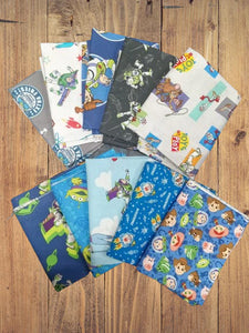 10 Half Yards  -Assorted Woody and Friends Half Yard Bundle