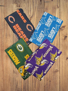 NFC North NFL Cotton Fabric - 1 lb Scrap Bundle