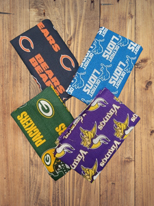 4 Fat Quarters - NFC North NFL Fat Quarter Bundle