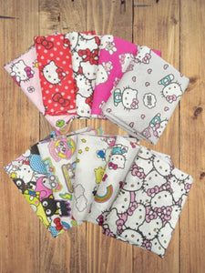 Assorted Hello Kitty Fabric - 1 lb Scrap Bundle