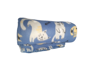 Cat 50" x 60" Fleece Throw Blanket