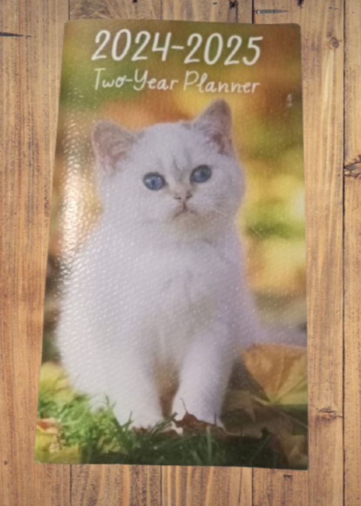 2024-2025 Two Year Planner (Kitten)