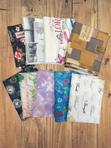 10 Half Yards  - Assorted Faith Religious Half Yard Bundle