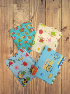 4 Fat Quarters - Assorted Lollie's Snacks Fat Quarter Bundle