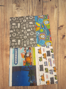 Thomas & Friends™ Full Steam Ahead Flat Fold Assortment 3 Yards & Book Panel Bundle Cotton Fabric