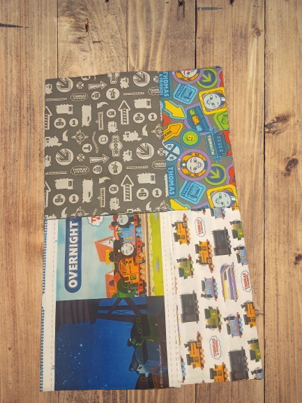 Thomas & Friends™ Full Steam Ahead Flat Fold Assortment 3 Yards & Book Panel Bundle Cotton Fabric