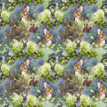 Load image into Gallery viewer, Handmade Placemat Or Table Runner New Beginnings Spring Bunnies Multi
