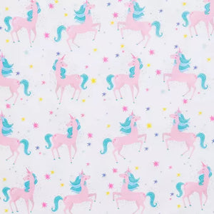 Unicorns Flannel Fabric