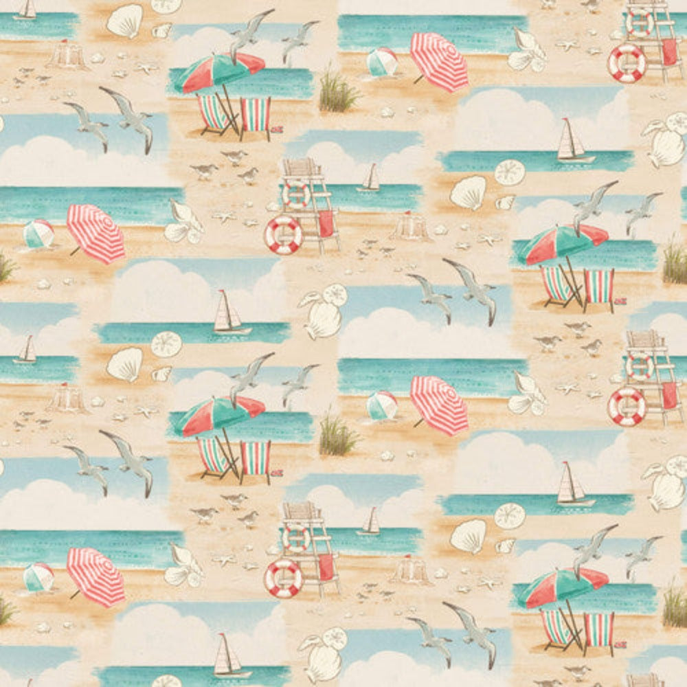 Beachy Keen Cotton Fabric