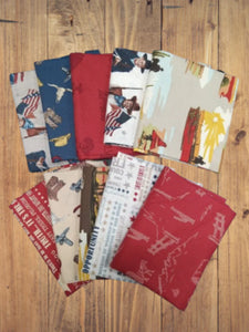 Assorted John W Fabric - 1 lb Scrap Bundle