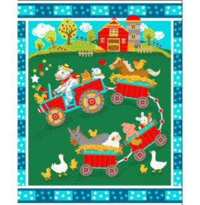 Handmade Tapestry “Farm Tractor Panel"