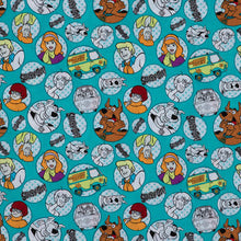 Load image into Gallery viewer, Scooby Doo &amp; The Gang Cotton Calico Fabric
