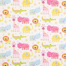 Load image into Gallery viewer, Nursery Safari Flannel Fabric
