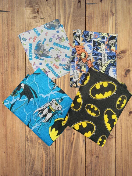 4 Half Yards  -Assorted Batman Half Yard Bundle