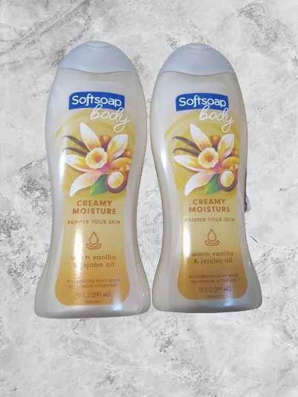 Softsoap Body Warm Vanilla & Jojoba Oil, 20 oz Bottle