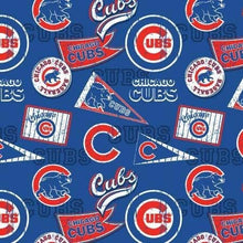 Load image into Gallery viewer, Handmade Placemat Or Table Runner Cubs Flag
