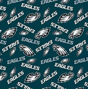 Eagles 60" Cotton ft70532 Fabric by the Bolt