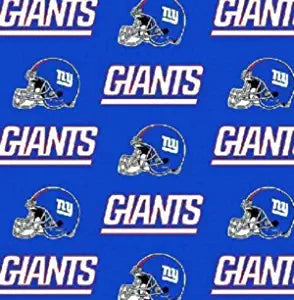 NY Giants Cotton ft6314 Fabric by the Bolt