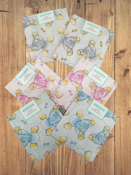 Elephant Cotton Fabric - Fat Quarters (18