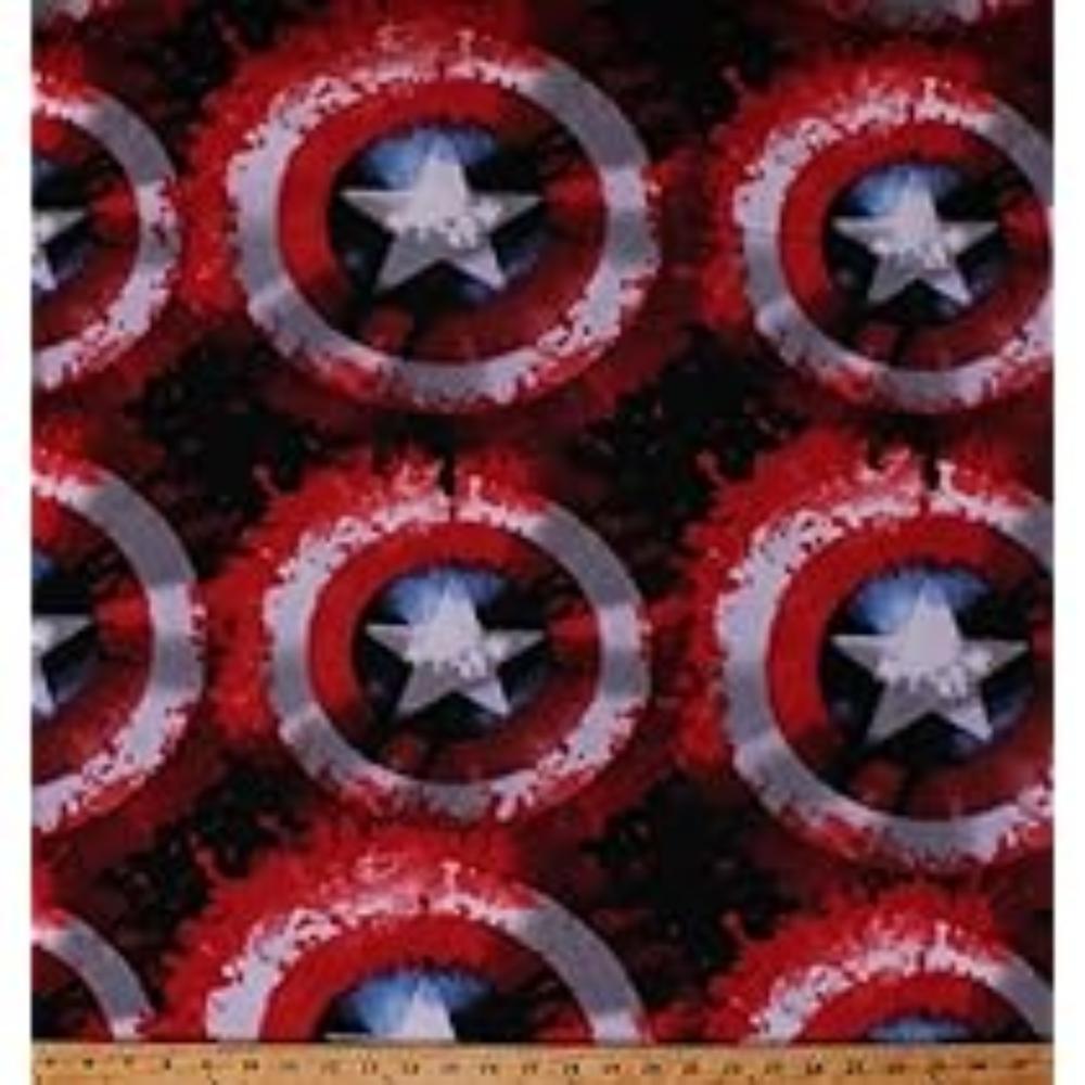 Captain Shield Fleece Fabric