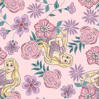 Rapunzel Floral Cotton Fabric