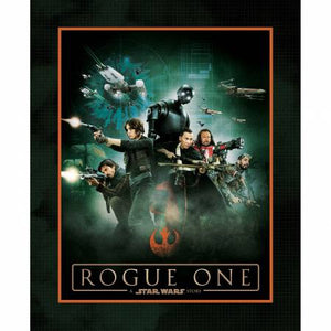 Rogue One Heroes Cotton Panel Fabric
